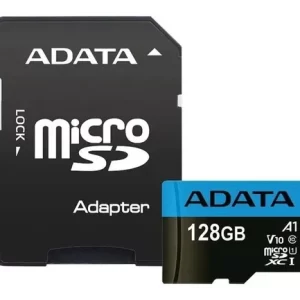 Micro SD Clase 10 128gb ADATA con adaptador SD